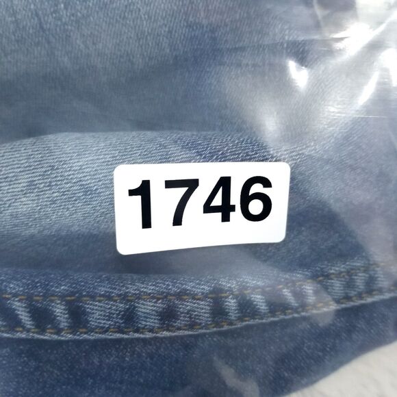 George Jeans Mens 34x30 Blue Boot Cut Dark Wash American Denim - Picture 12 of 12